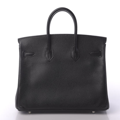 Hermes Epsom Birkin 25 Black 4 of 32