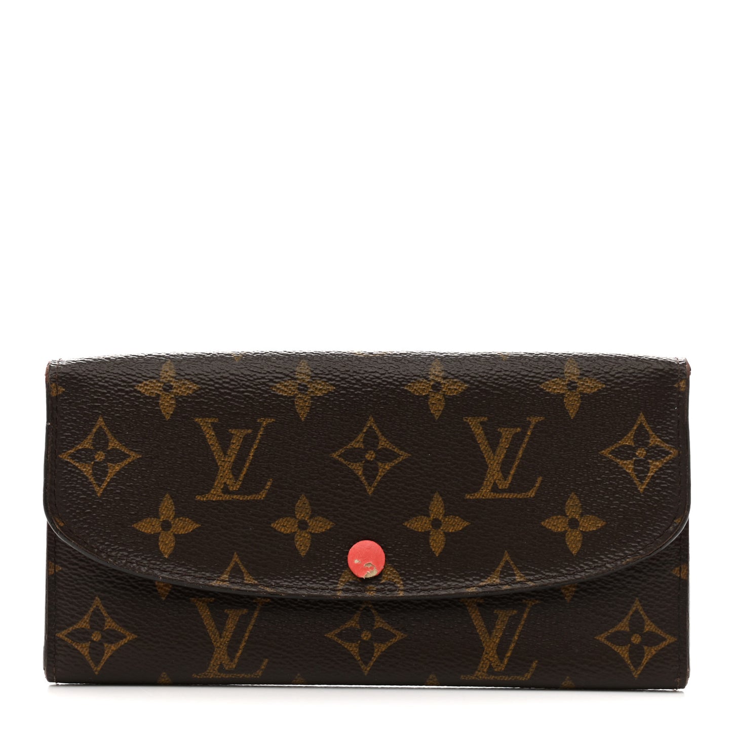 Monogram Emilie Wallet Poppy