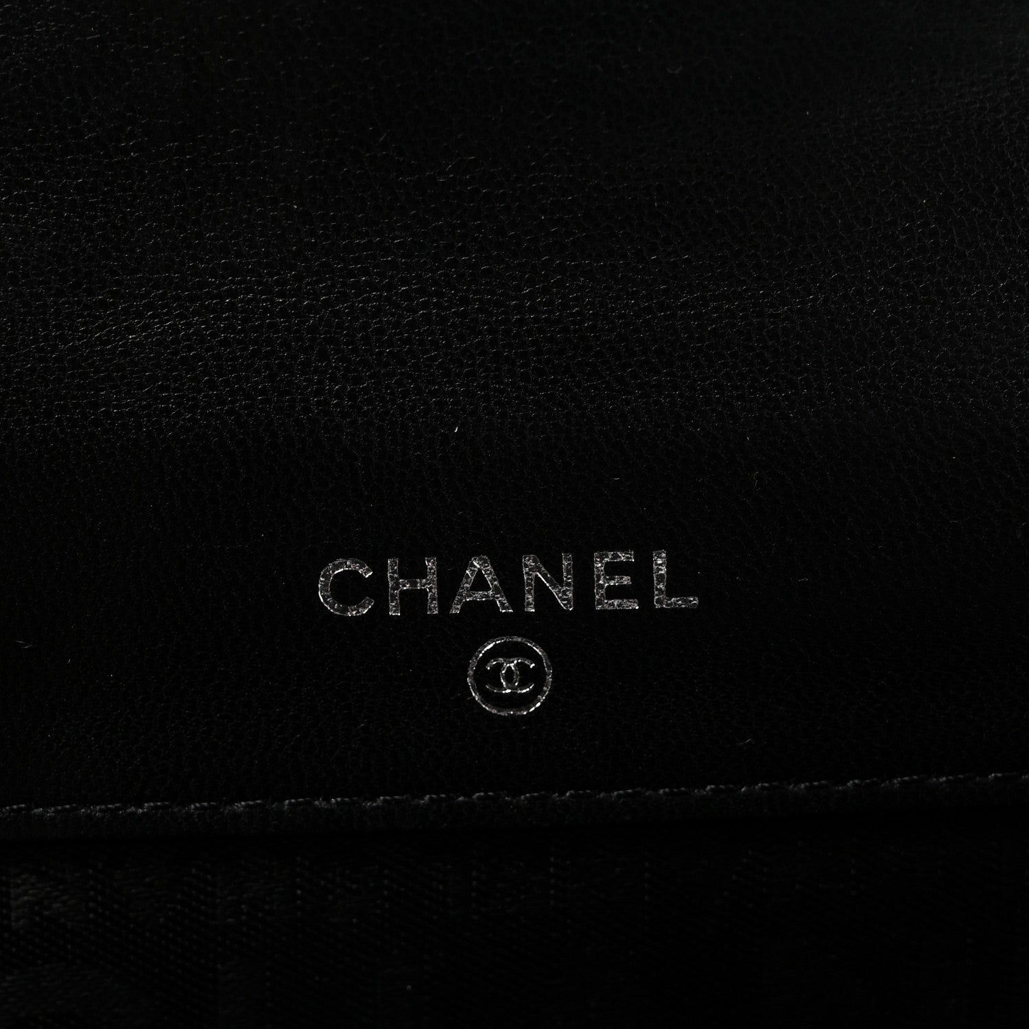 Chanel Calfskin Lucky Symbols Compact French Flap Wallet Black 6 of 12