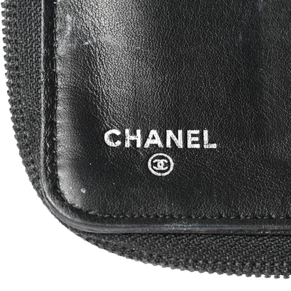 Chanel Caviar Large Timeless CC Zip Around Organizer Wallet Black 6 of 12