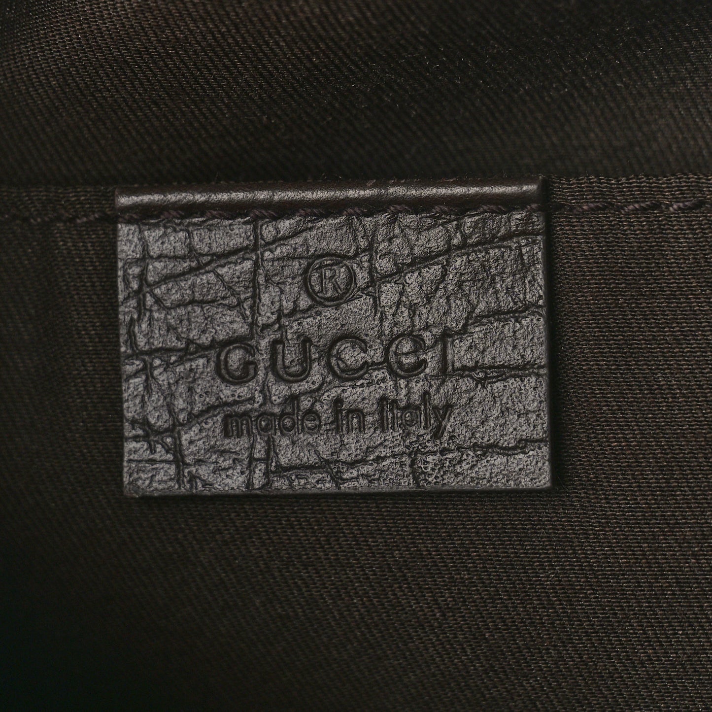 GG Supreme Monogram Canvas Web Shoulder Bag Brown