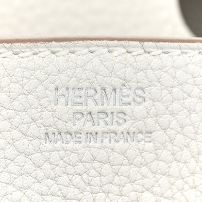 Hermes Togo Birkin 30 Gris Pale 6 of 9