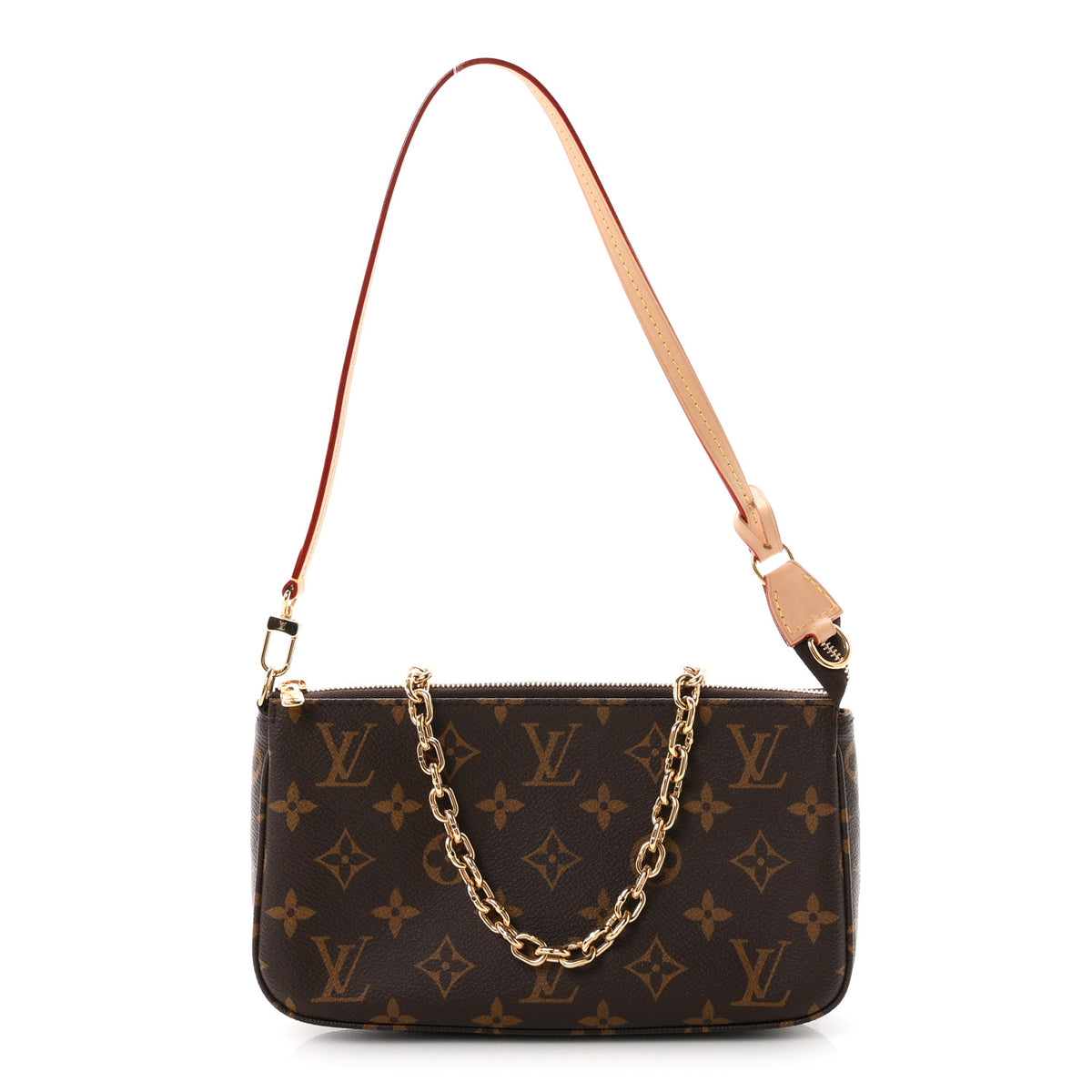 Louis Vuitton Monogram Chain Pochette Accessories 1 of 10
