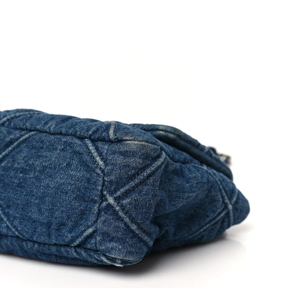 Chanel Denim Quilted Medium Chanel 19 Flap Blue 10 of 10