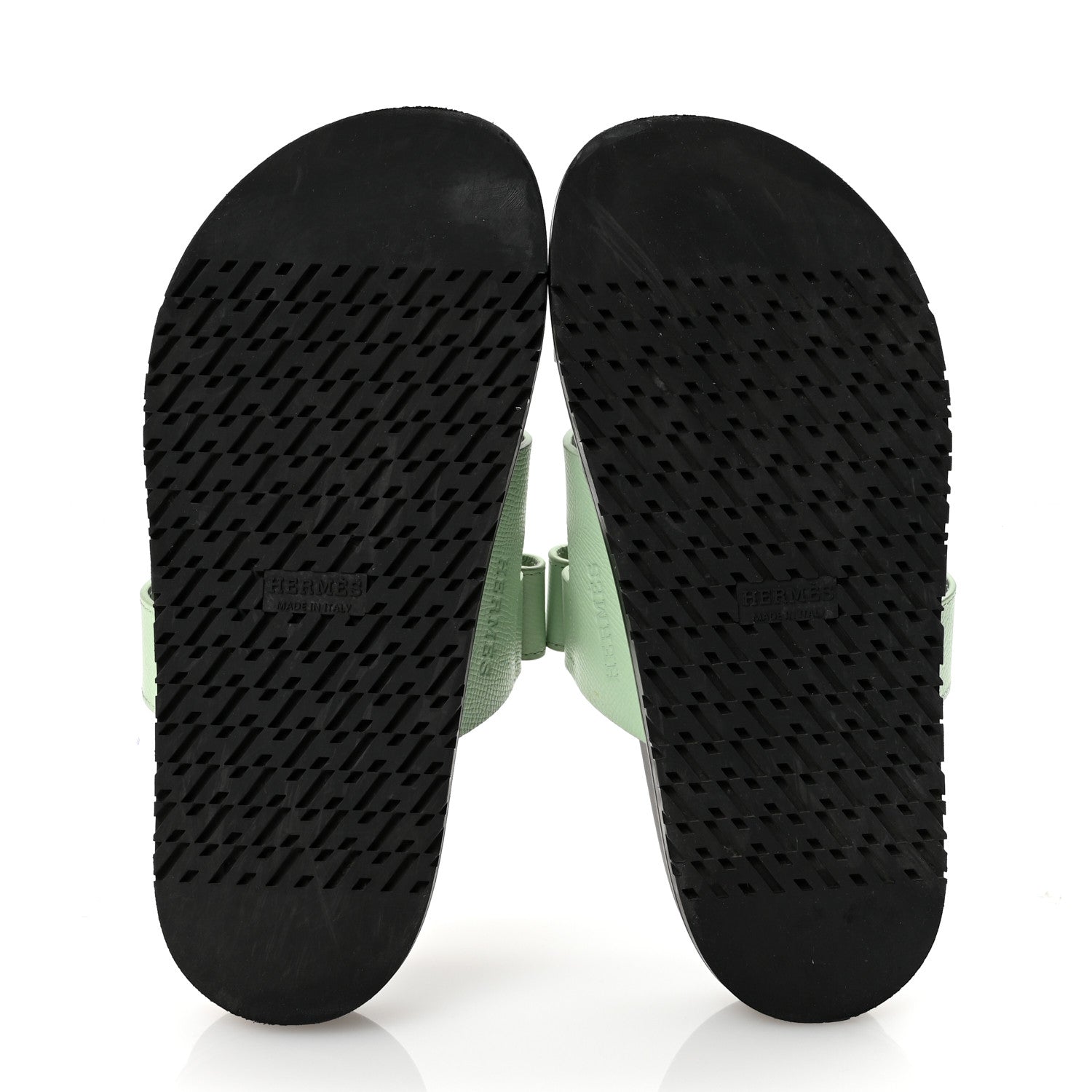 Hermes Epsom Womens Chypre Sandals 36 Vert Jade 6 of 10