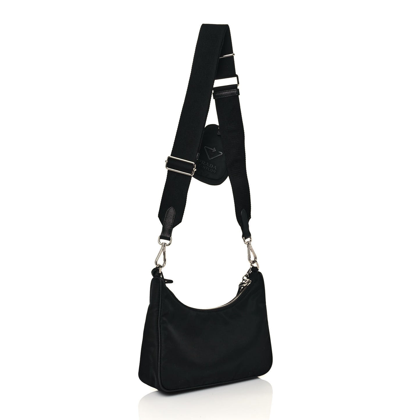Nylon Re-Edition 2005 Shoulder Bag Black