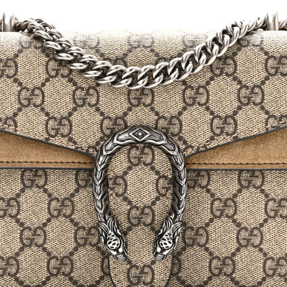 Gucci GG Supreme Monogram Mini Dionysus Shoulder Bag Taupe 8 of 10