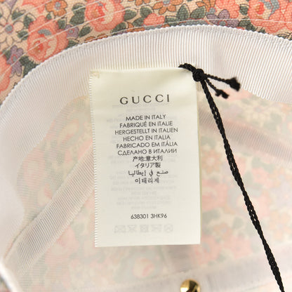Gucci X LIBERTY OF LONDON Canvas Infinity Abbey Bucket Hat M Perfect Pink Ivory 5 of 8