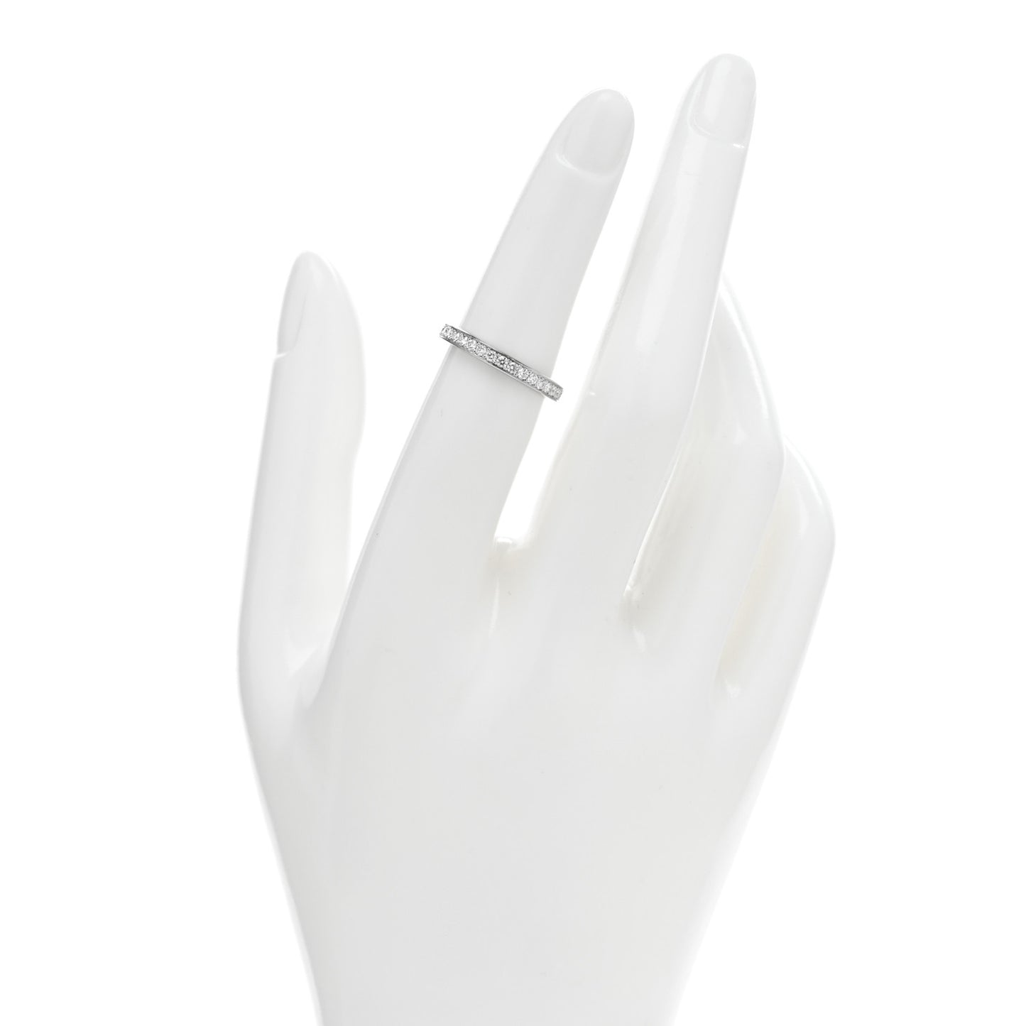 Platinum Diamond 1895 Wedding Band Ring 51 5.75