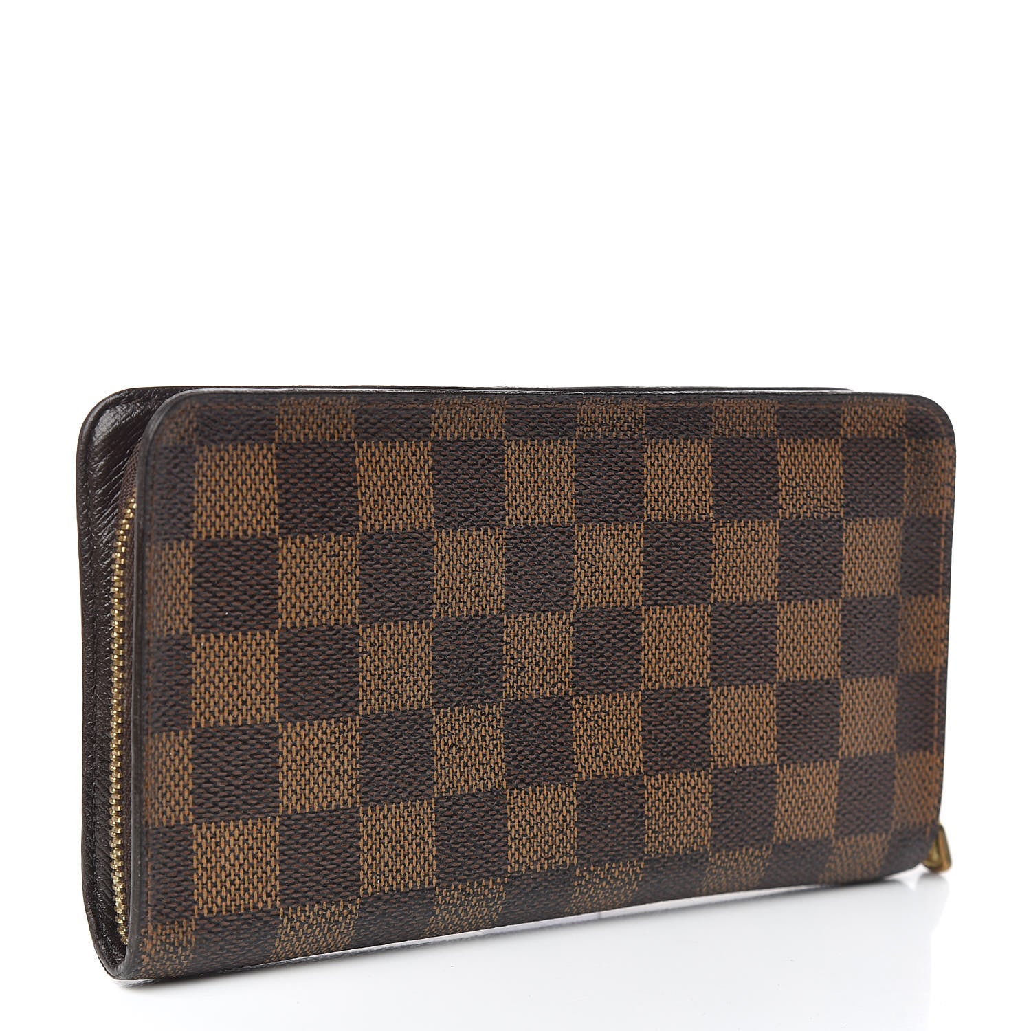 Louis Vuitton Damier Ebene Porte-Monnaie Zippy Wallet 3 of 9