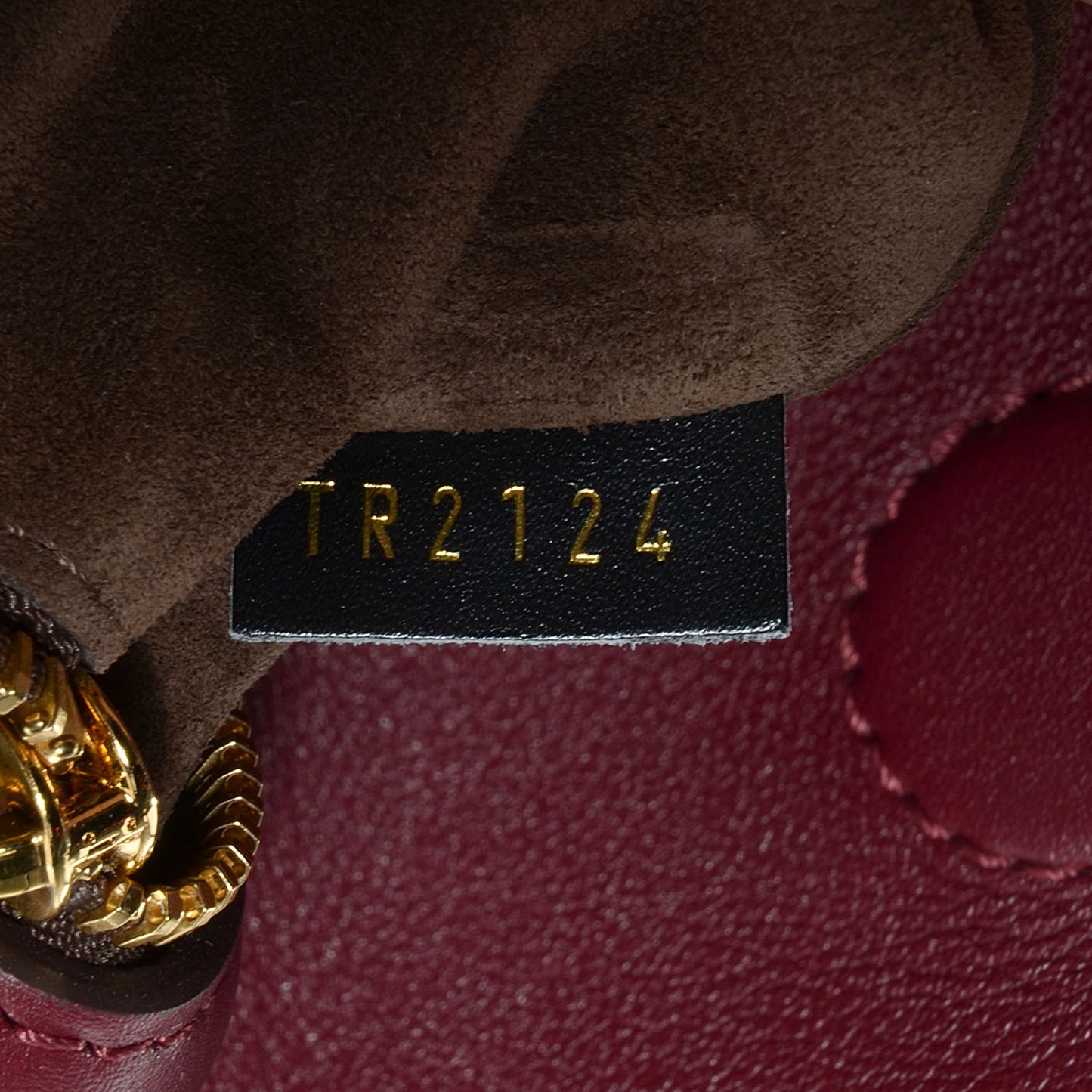 Monogram Cuir Orfevre Tote W PM Prunille