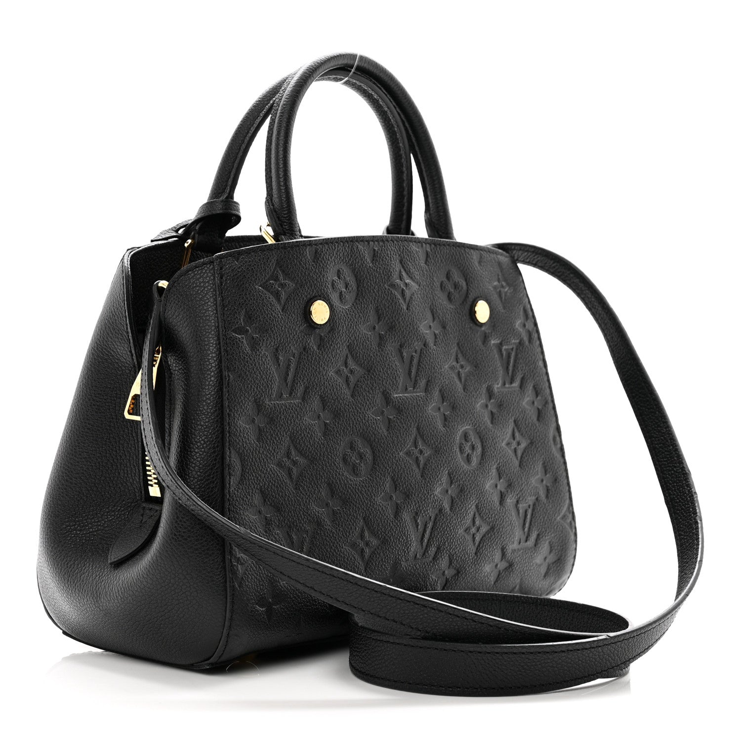 Louis Vuitton LOUIS VUITTON Empreinte Montaigne BB Black 3 of 9