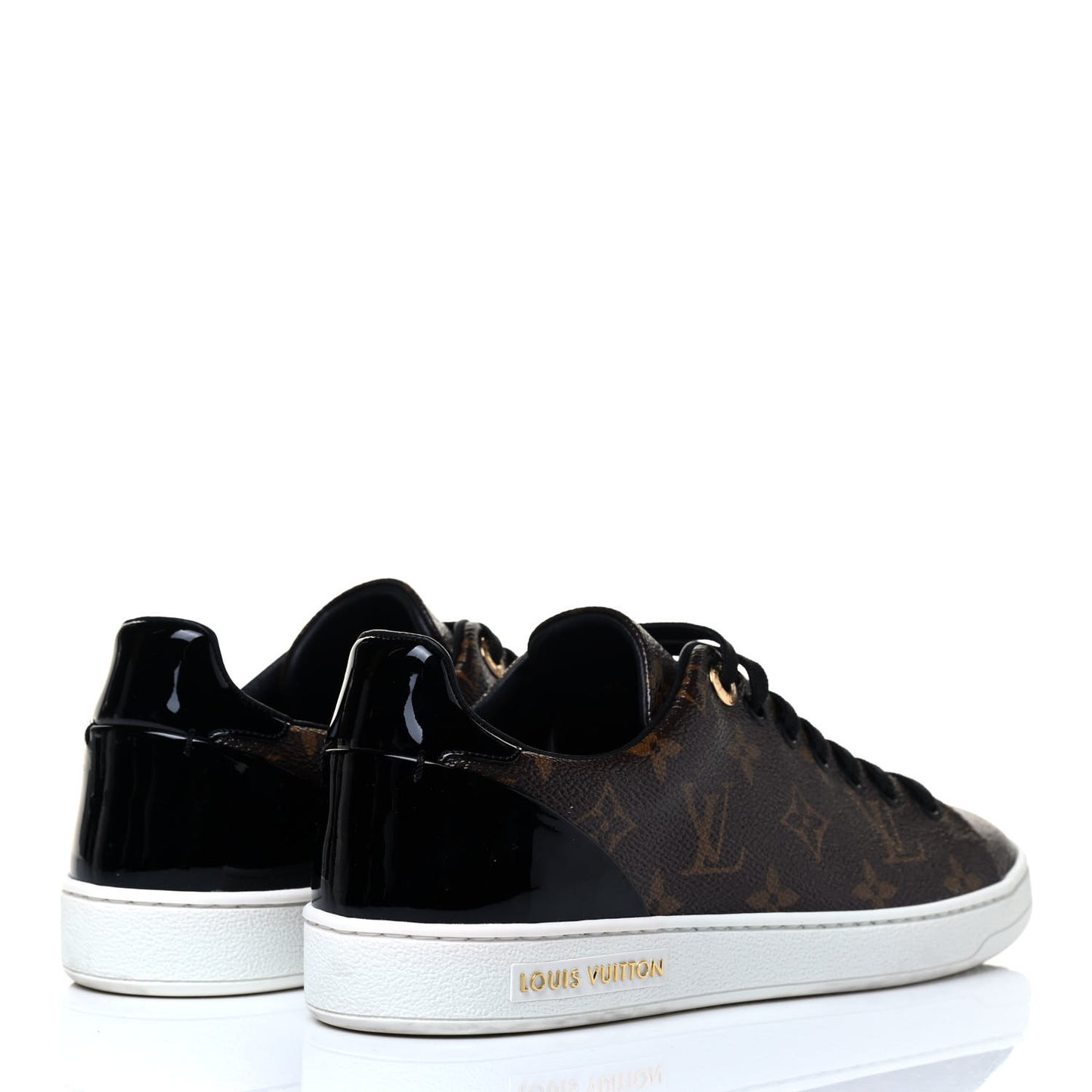 Patent Monogram Frontrow Sneakers 37.5