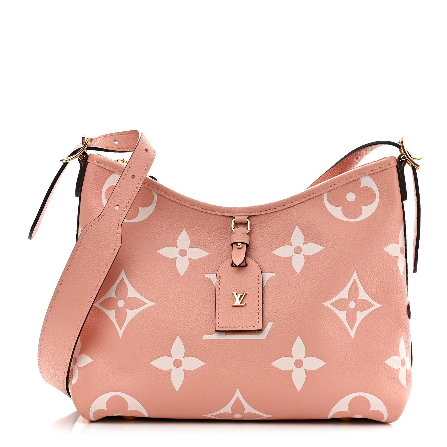 Louis Vuitton Empreinte Monogram Giant CarryAll PM Trianon Pink Cream 3 of 10