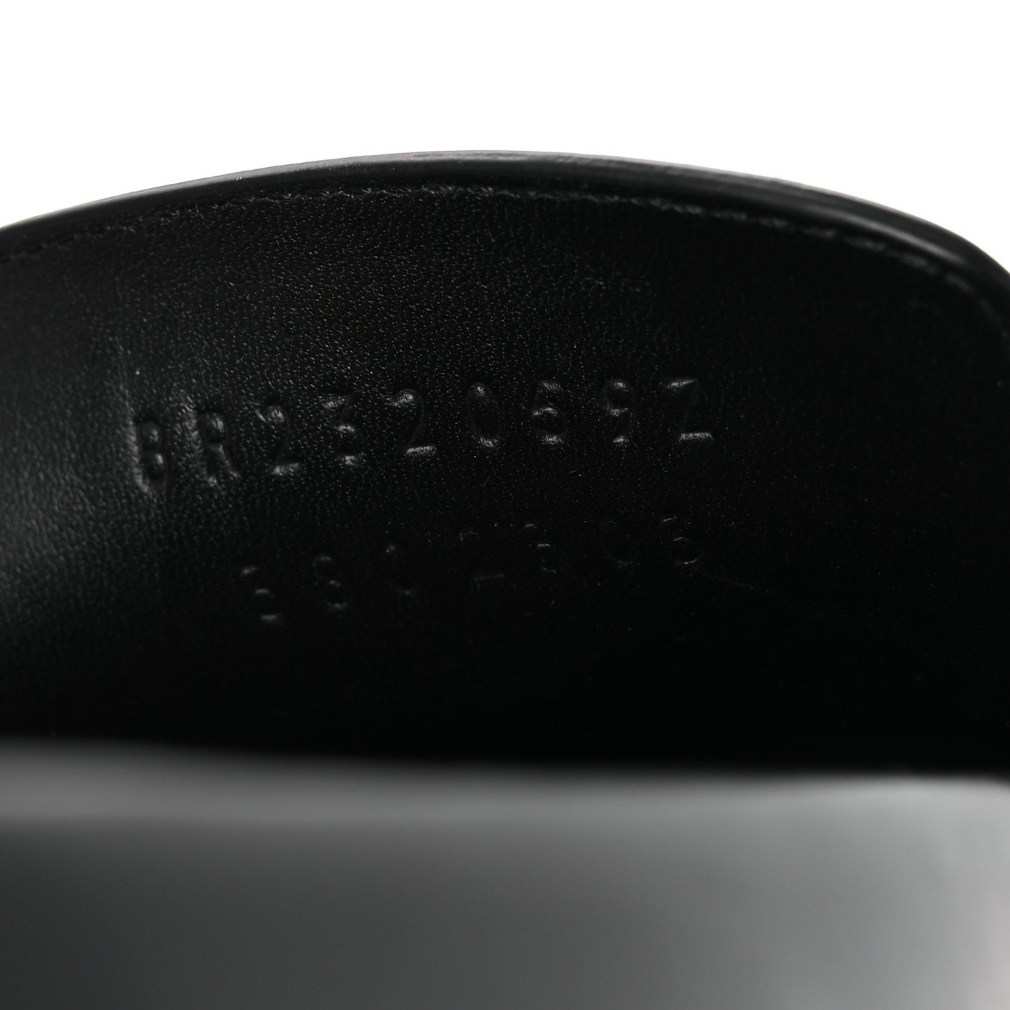 Glazed Calfskin Womens Hitch Loafers 38 Black