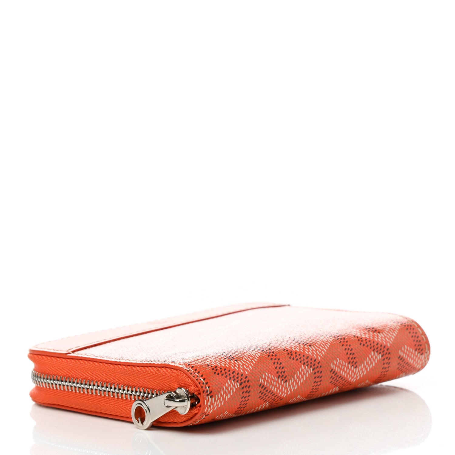 Goyard Goyardine Matignon PM Wallet Orange 3 of 6