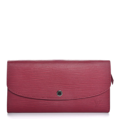 Louis Vuitton Epi Emilie Wallet Fuchsia 1 of 8