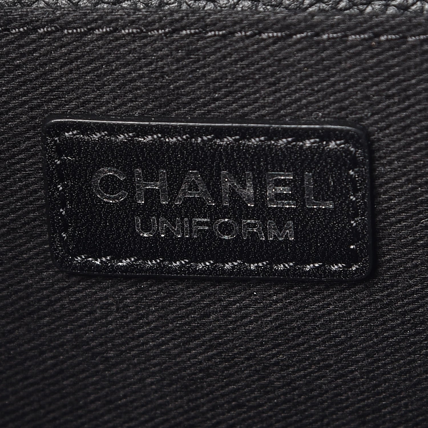 Chanel Grained Calfskin Quilted 2.55 Reissue Flap Belt Bag Clutch Black 6 of 11