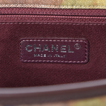 Chanel Washed Toile Large Graffiti On The Pavements Messenger Khaki Multicolor 6 of 8