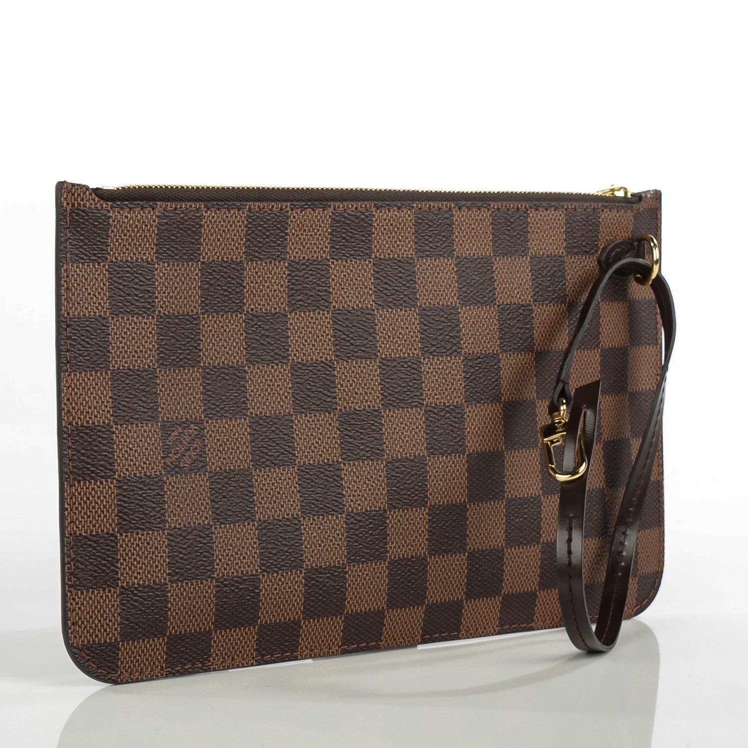 Louis Vuitton Damier Ebene Neverfull MM GM Pochette 3 of 8