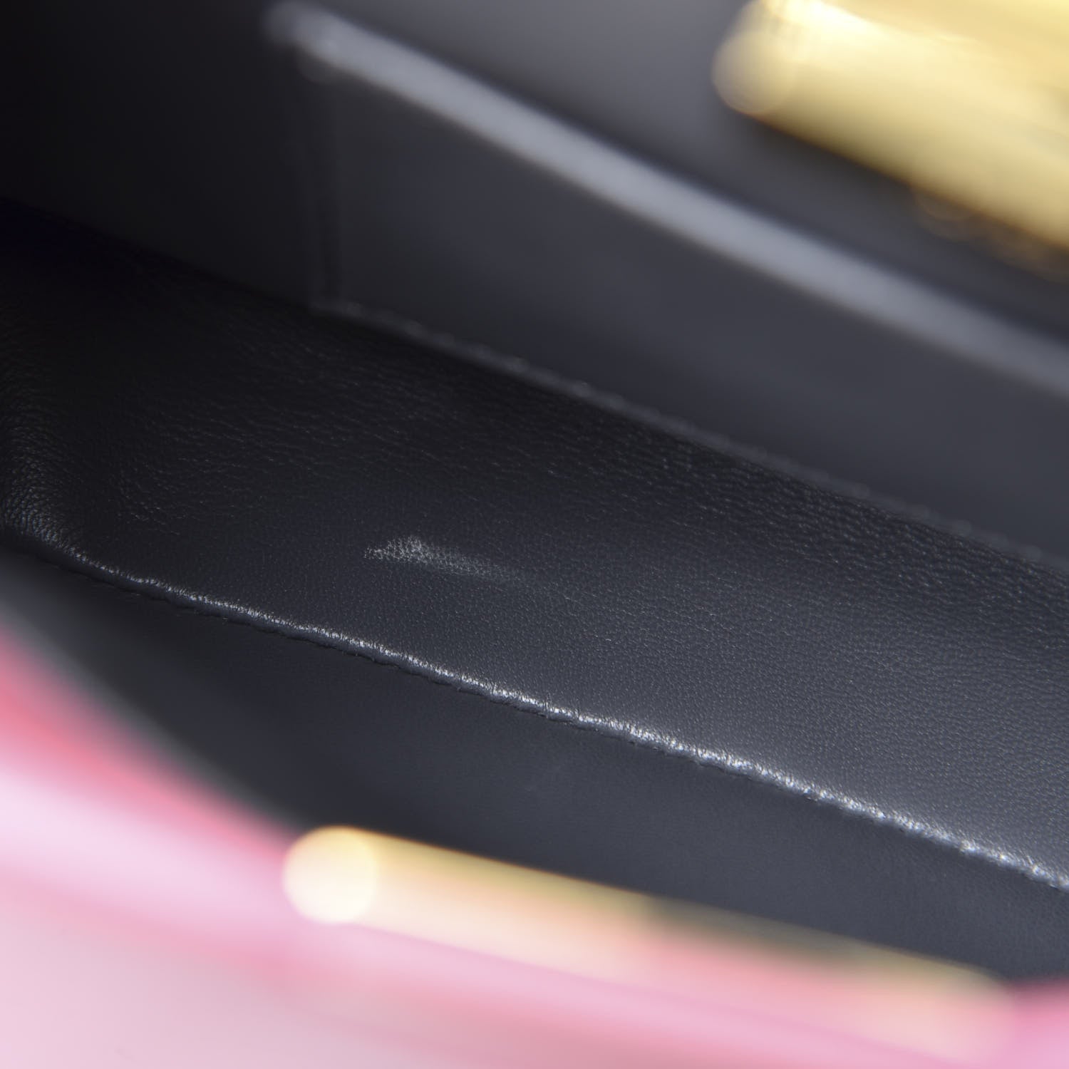 Fendi Nappa Colorblock Mini Peekaboo Iconic Satchel Rosa Fluo Oxigen Slate 8 of 10