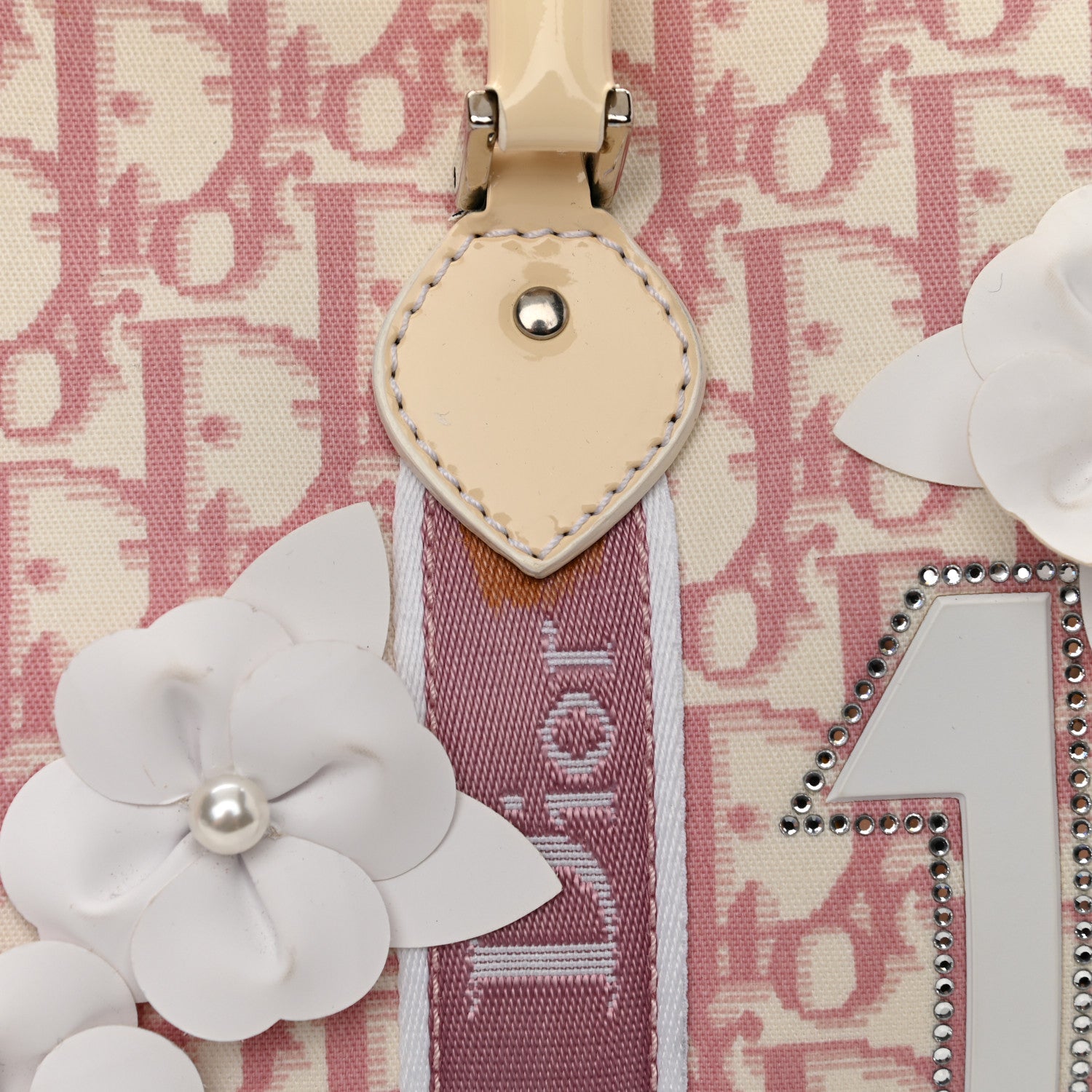 Christian Dior Monogram Girly Boston Pink 14 of 16