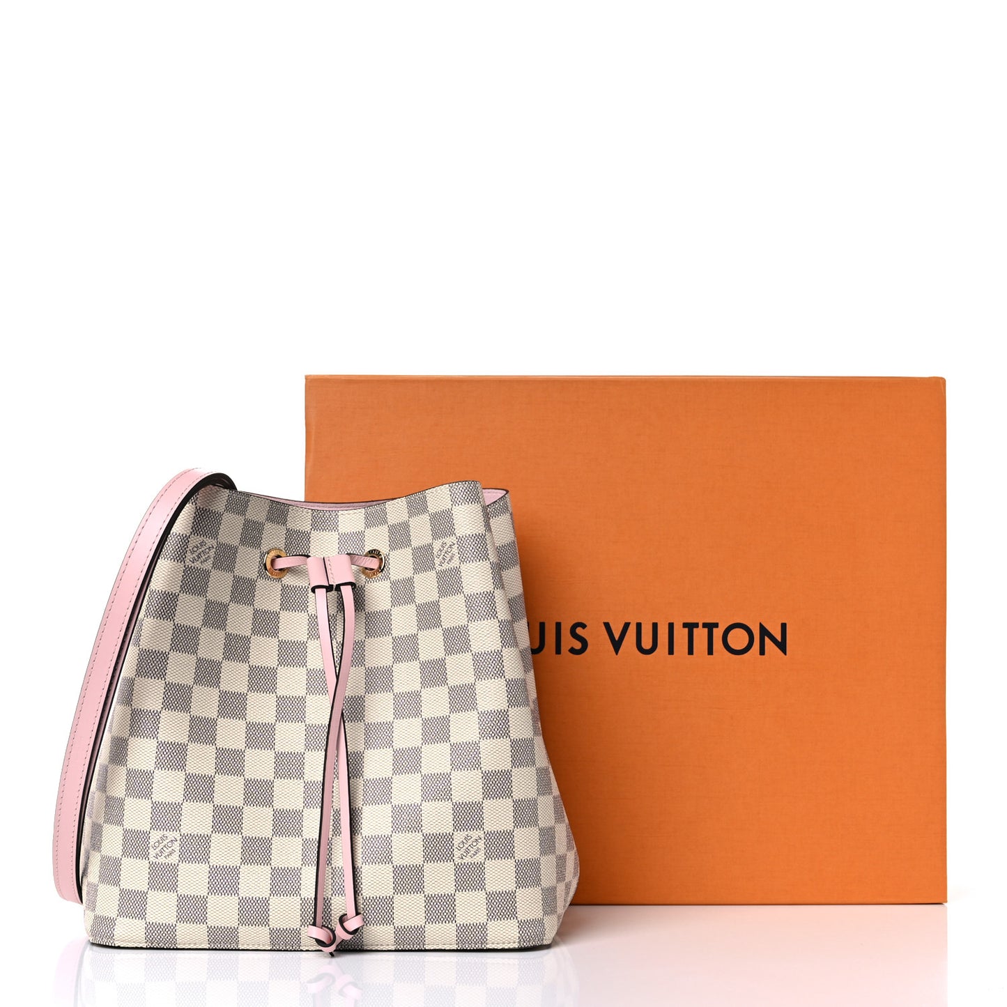 Damier Azur Neonoe MM Eau De Rose