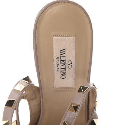 Valentino Garavani Patent Rockstud Ankle Strap 100mm Pumps 40 Water Yellow Poudre 6 of 15