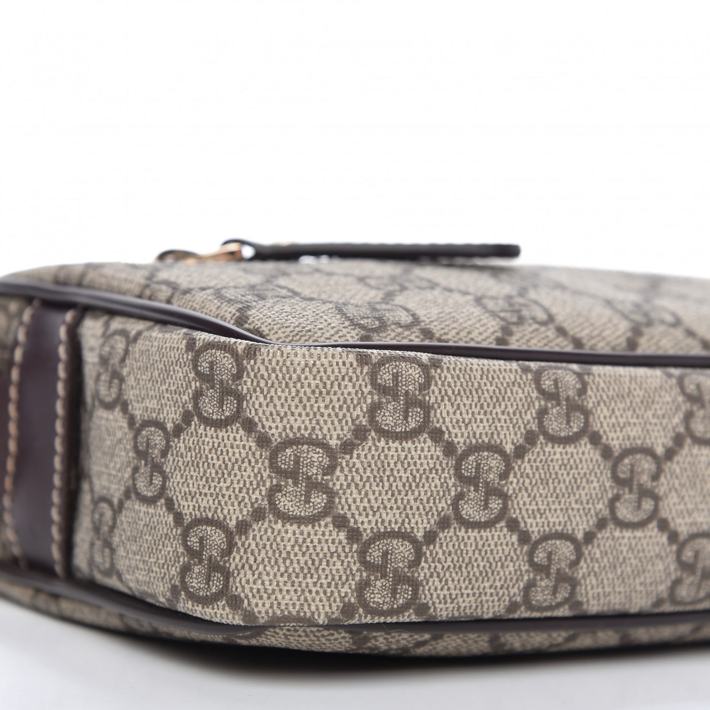 GG Plus Monogram Small Shoulder Bag Dark Brown