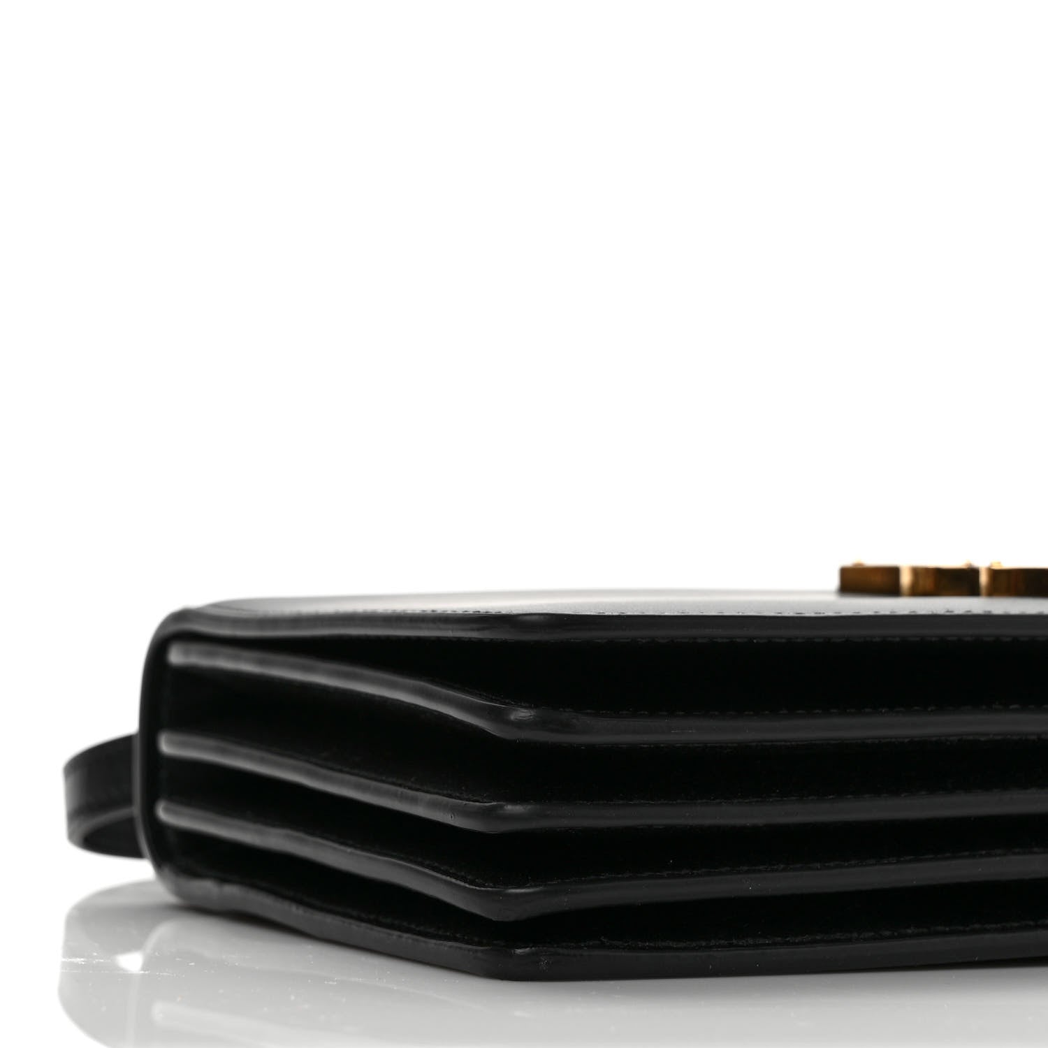 Saint Laurent Calfskin Monogram Small Dylan Shoulder Bag Black 7 of 8