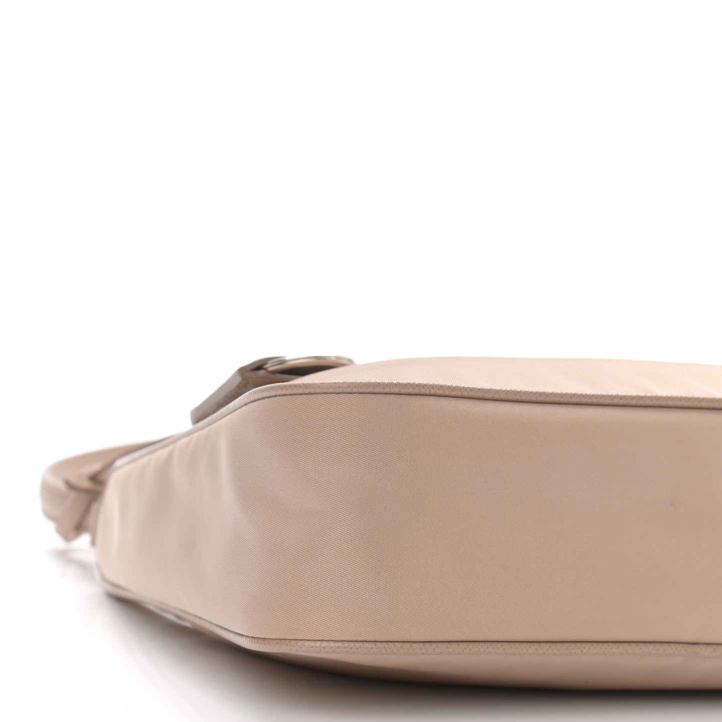 Re-Nylon Saffiano Mini Re-Edition 2005 Bag Cammeo