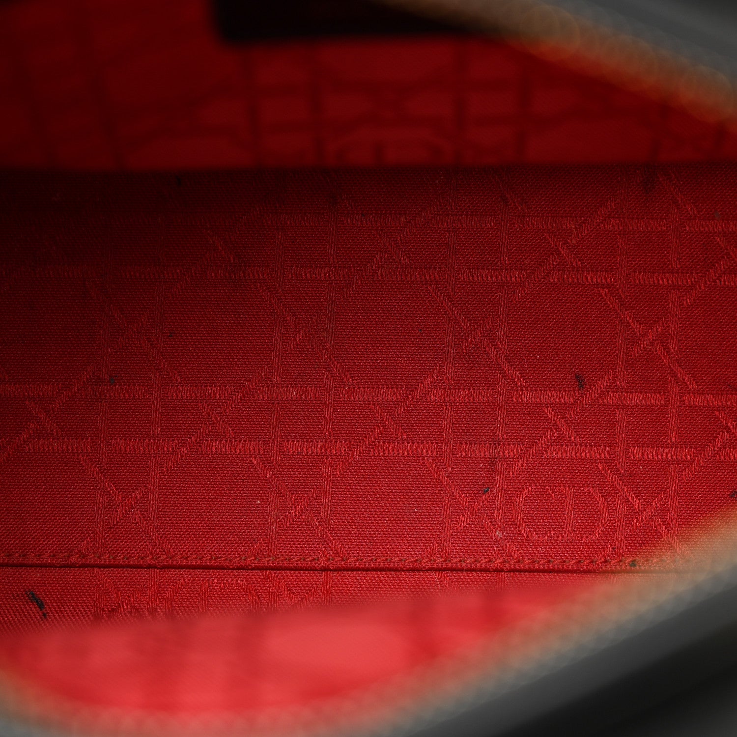 Christian Dior Lambskin Cannage Medium Lady Dior Black 4 of 12