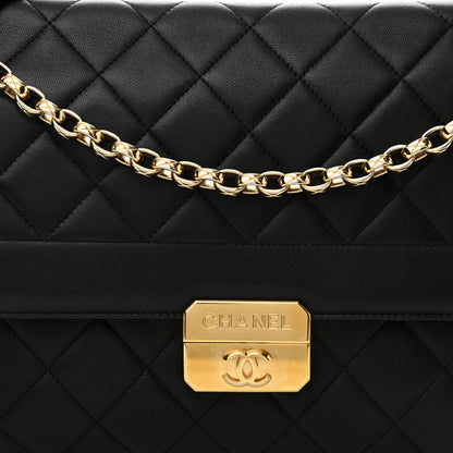Chanel Lambskin Quilted Large Chic With Me Flap Black 7 of 11
