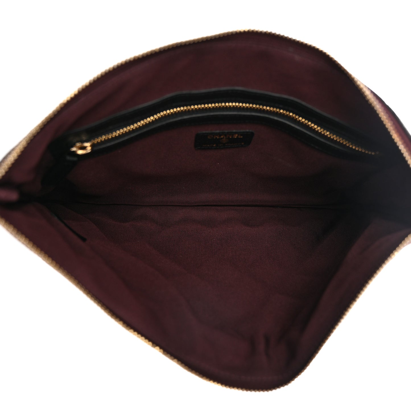 Caviar Quilted Medium Cosmetic Case Black