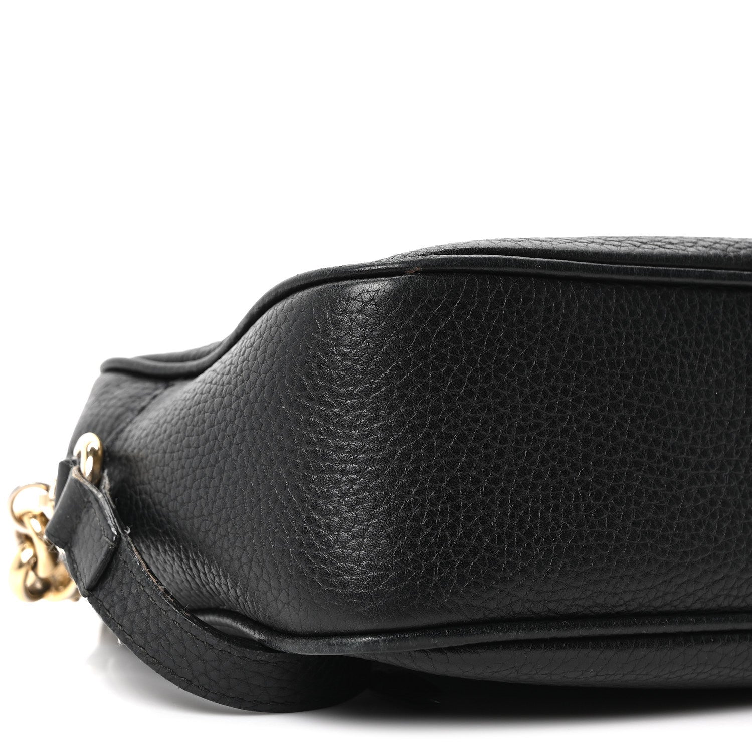 Gucci Pebbled Calfskin Small Soho Disco Bag Black 9 of 10