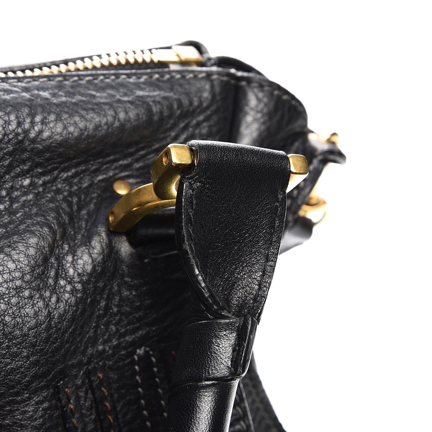 Chloe Calfskin Small Marcie Satchel Black 15 of 17