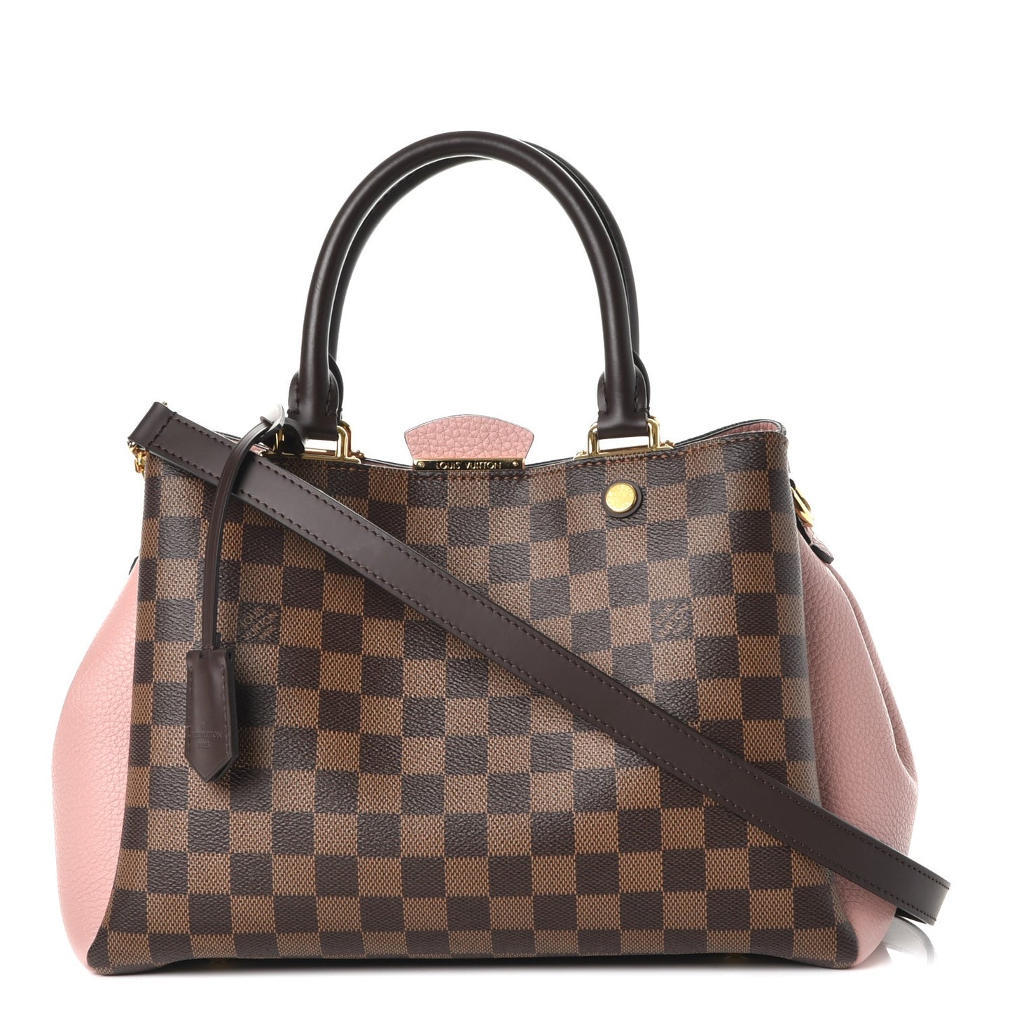 Damier Ebene Cuir Taurillon Brittany Magnolia