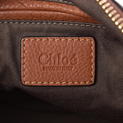 Chloe Calfskin Medium Marcie Satchel Tan 7 of 8