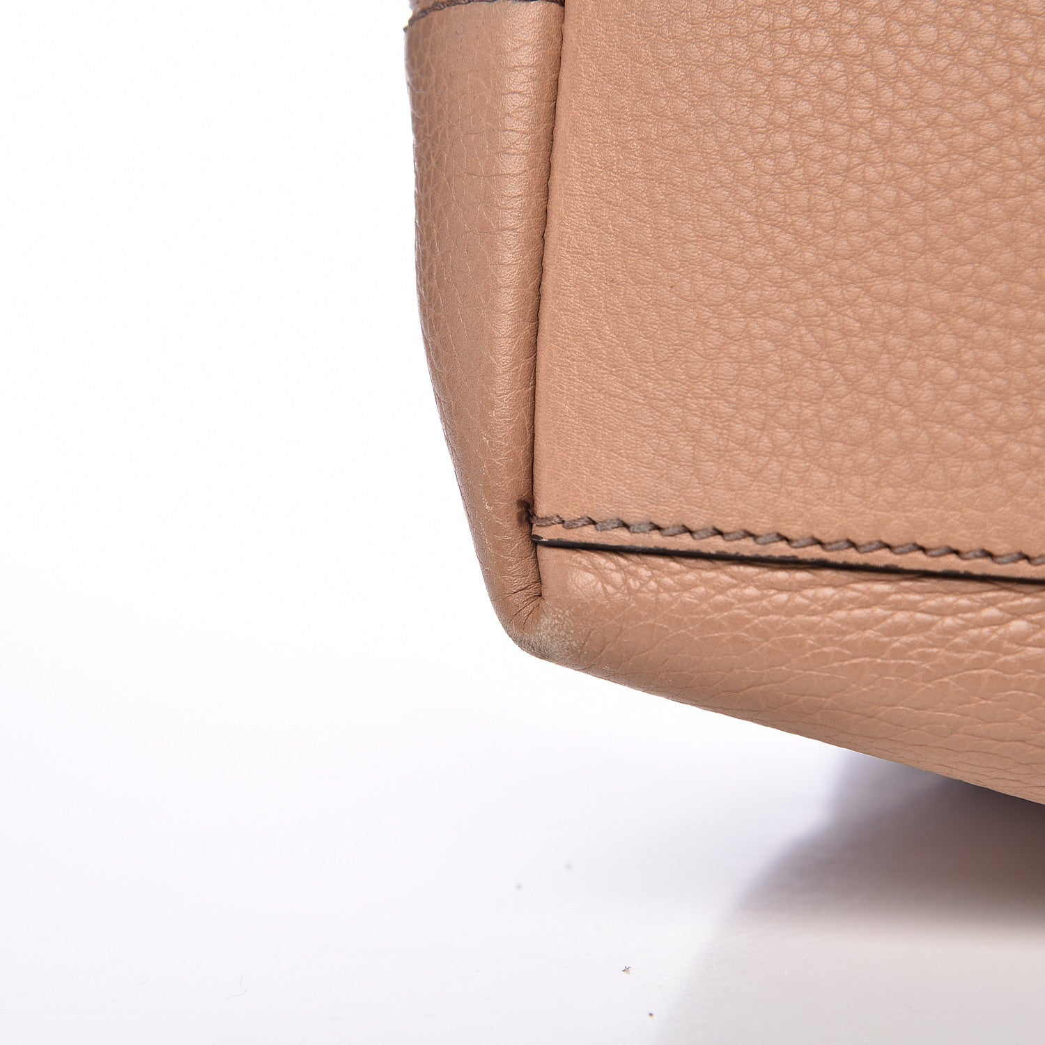 Gucci Pebbled Calfskin Medium Soho Chain Shoulder Bag Rose Beige 19 of 20