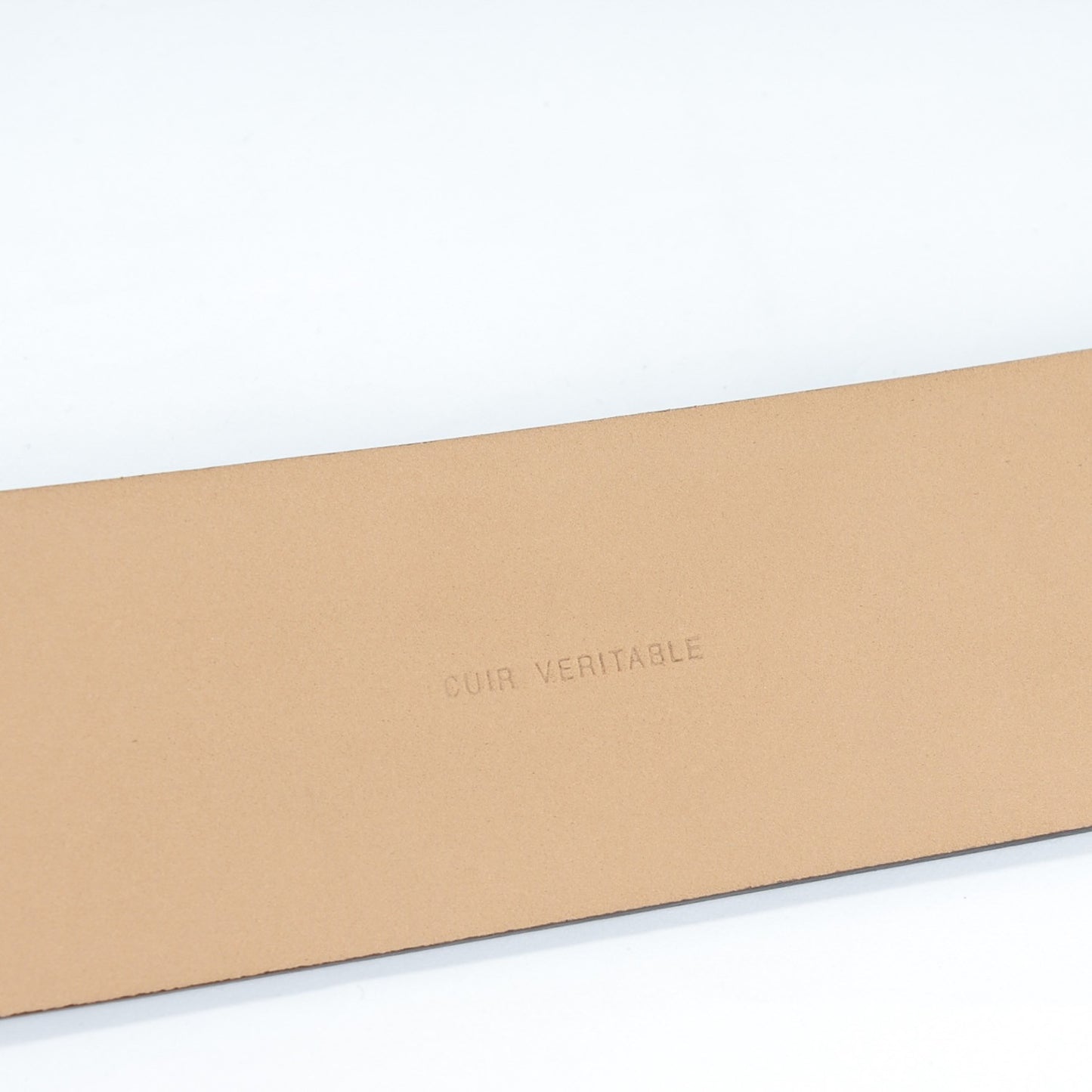 Calfskin CC Belt 90 36 Dark Brown