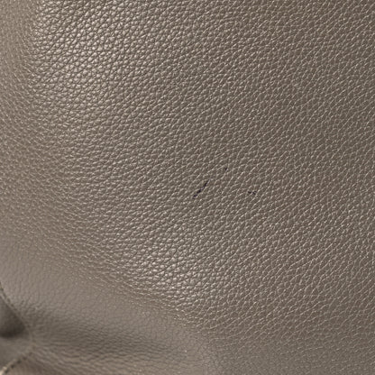 Celine Soft Grained Calfskin Small Belt Cabas Phantom Taupe 22 of 27
