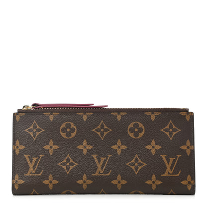 Louis Vuitton Monogram Adele Wallet Fuchsia 1 of 8