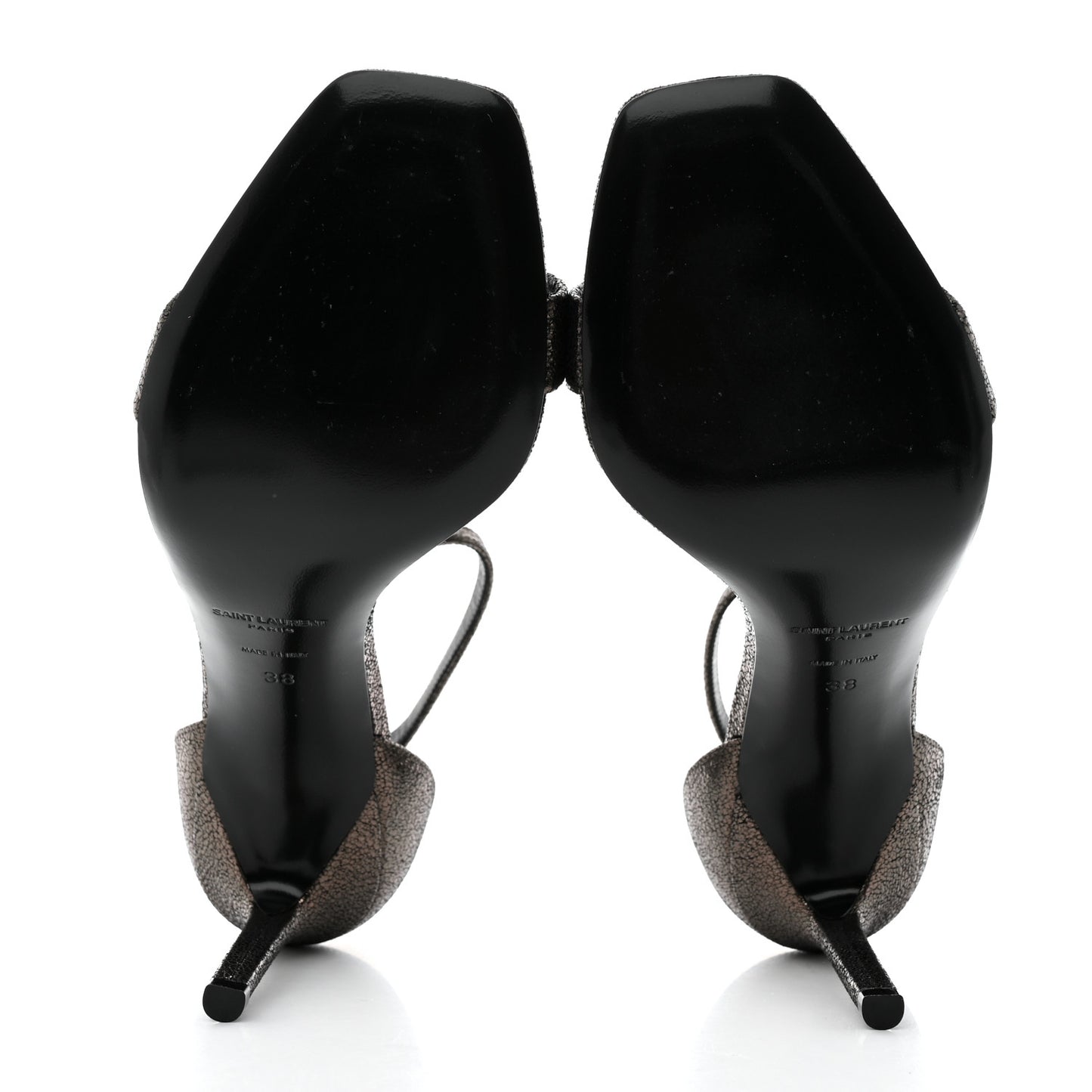 Evora Amber 85 Astrap Sandals 38 Gunmetal