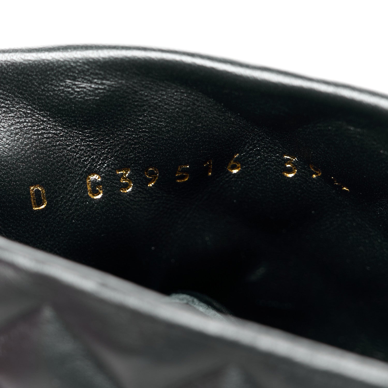 Chanel Shiny Calfskin Quilted Lace Up Combat Boots 39.5 Black 9 of 10
