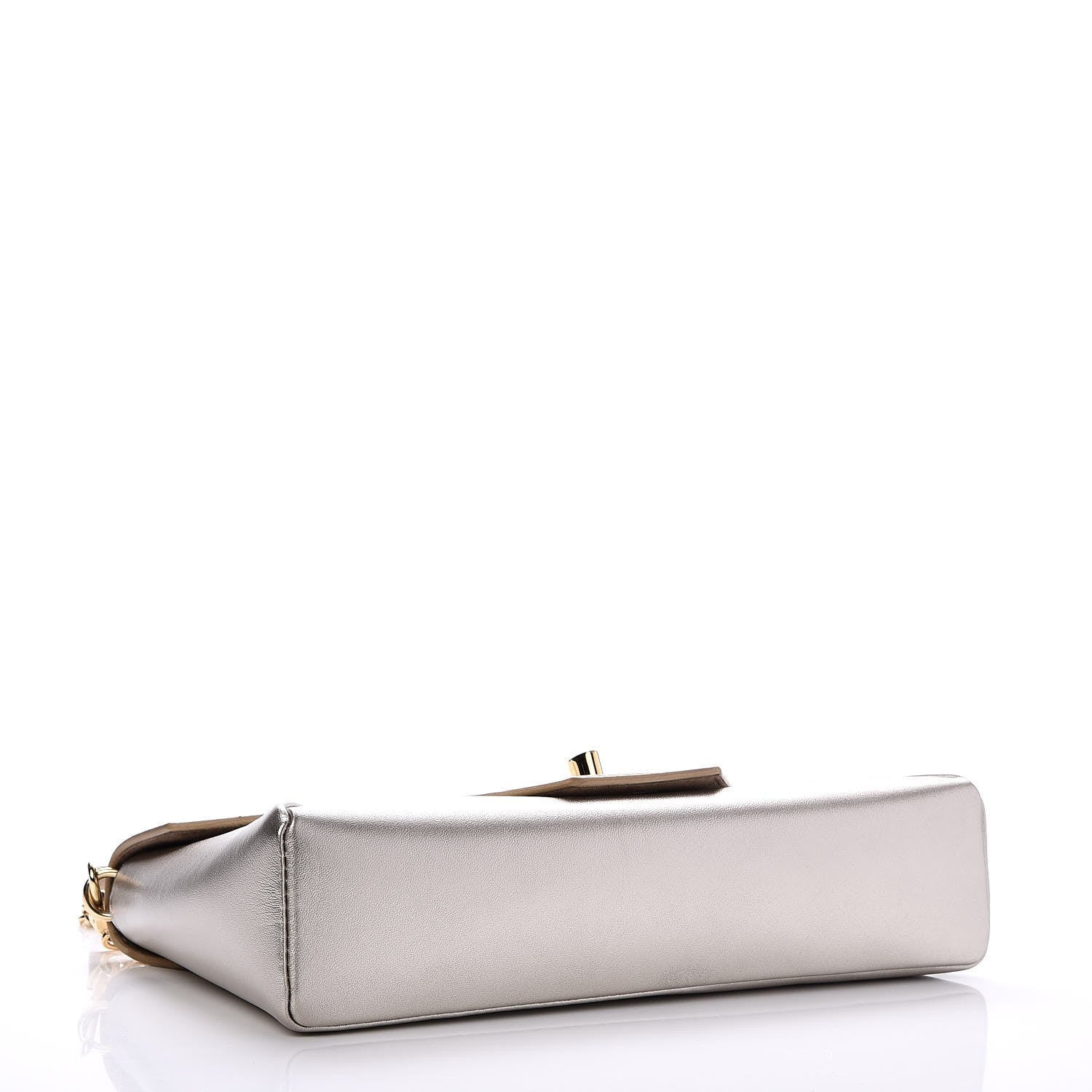 Louis Vuitton Metallic Calfskin Love Note Gold Silver 4 of 7