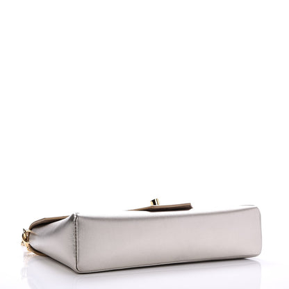 Louis Vuitton Metallic Calfskin Love Note Gold Silver 4 of 7