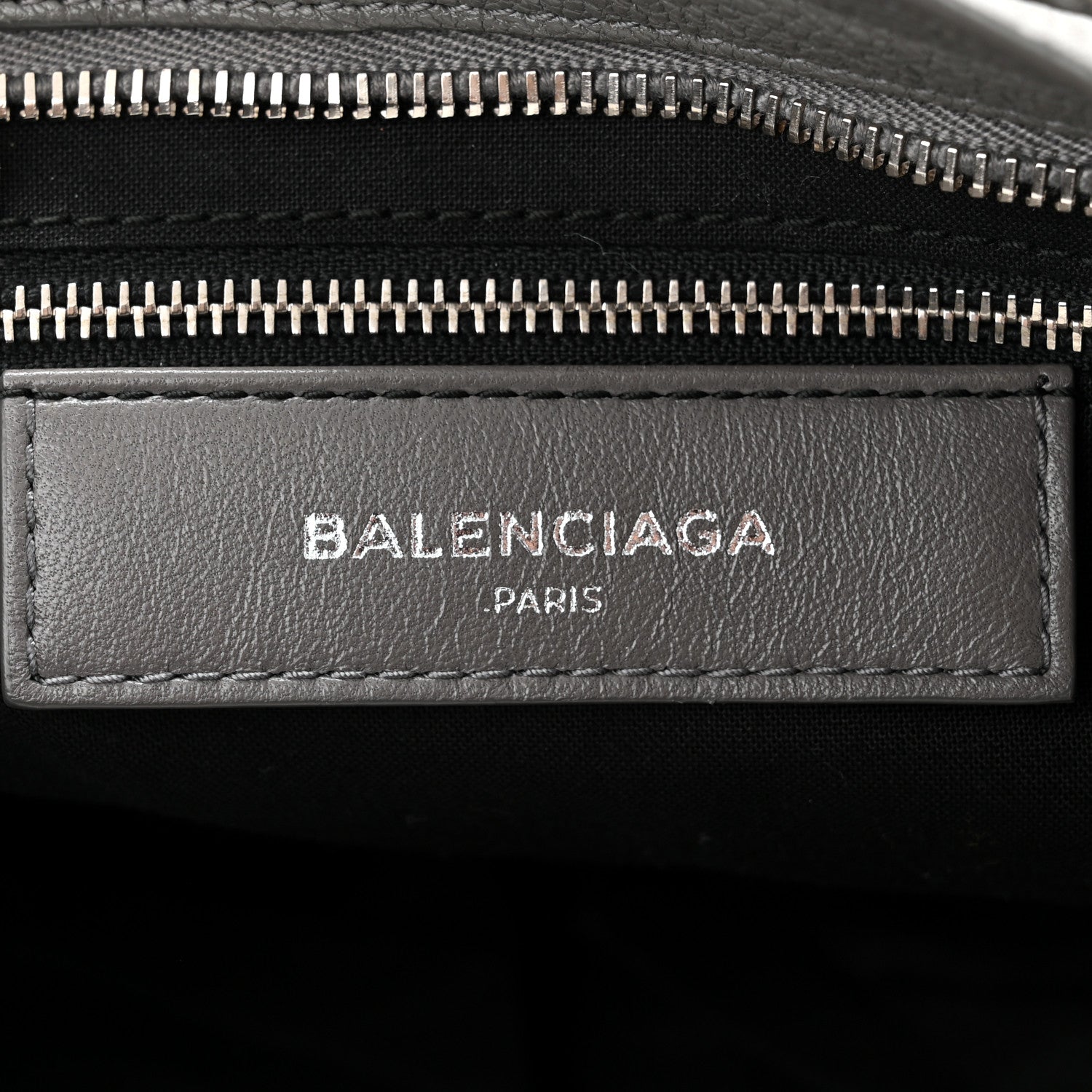 Balenciaga Chevre Silver Metallic Edge Hardware City Gris Acier 6 of 12