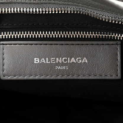 Balenciaga Chevre Silver Metallic Edge Hardware City Gris Acier 6 of 12