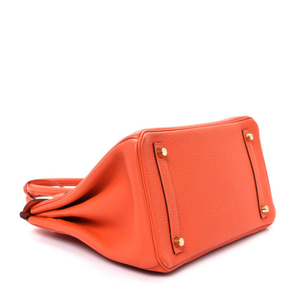 Hermes Togo Birkin 30 Feu 4 of 11