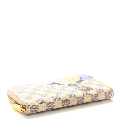 Louis Vuitton Damier Azur Illustre Zippy Wallet 4 of 10